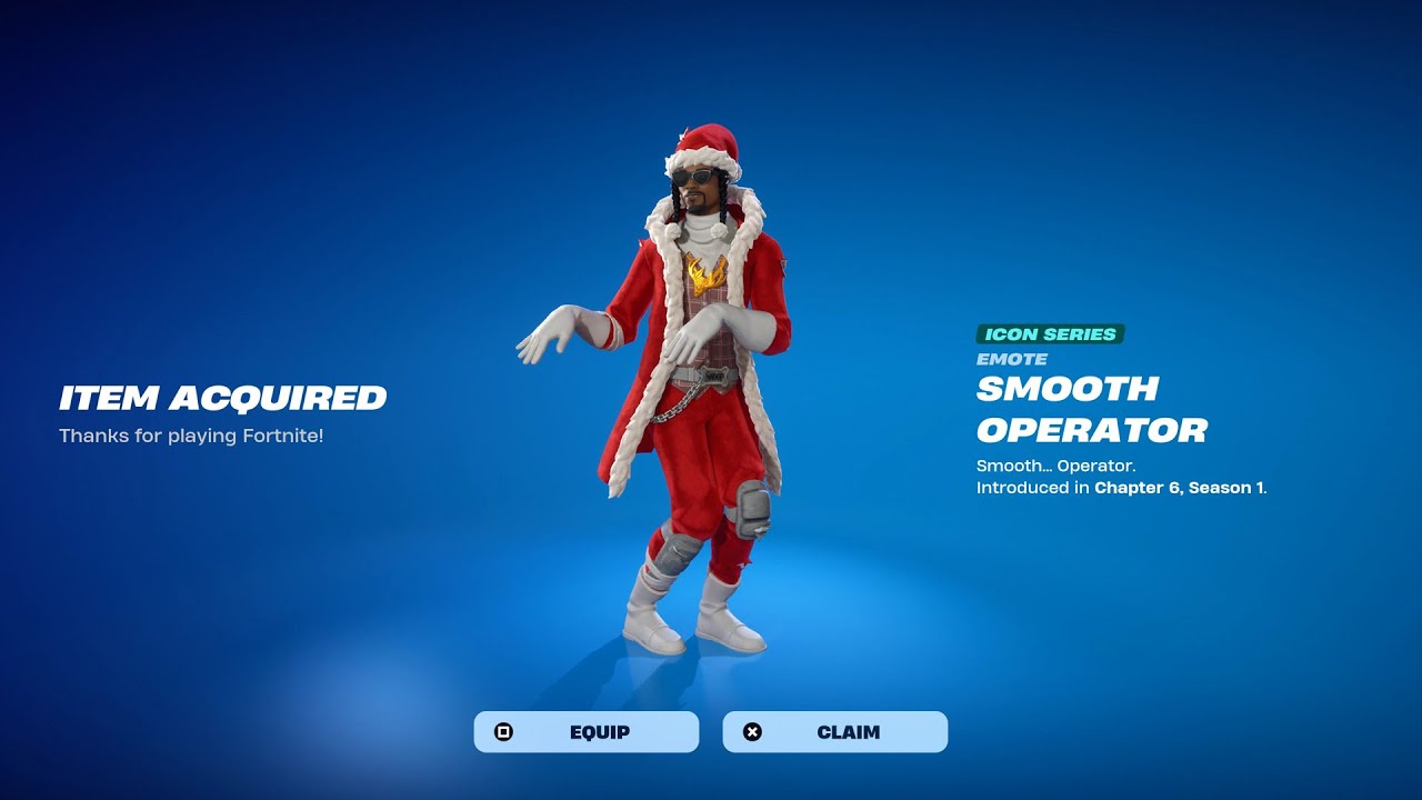 smooth operator emote